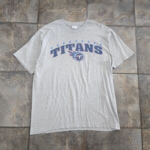 Vintage Y2K Majestic Men's Large Tennessee Titans NFL Football T Shirt